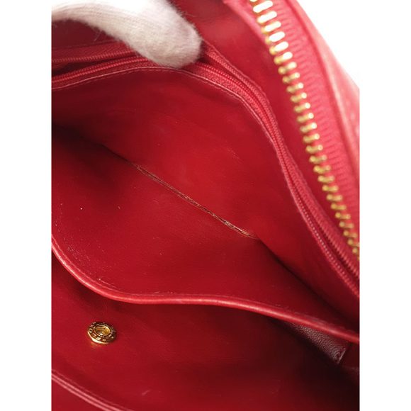 Chanel Matelasse Chain Shoulder Bag Red - Picture 9 of 9